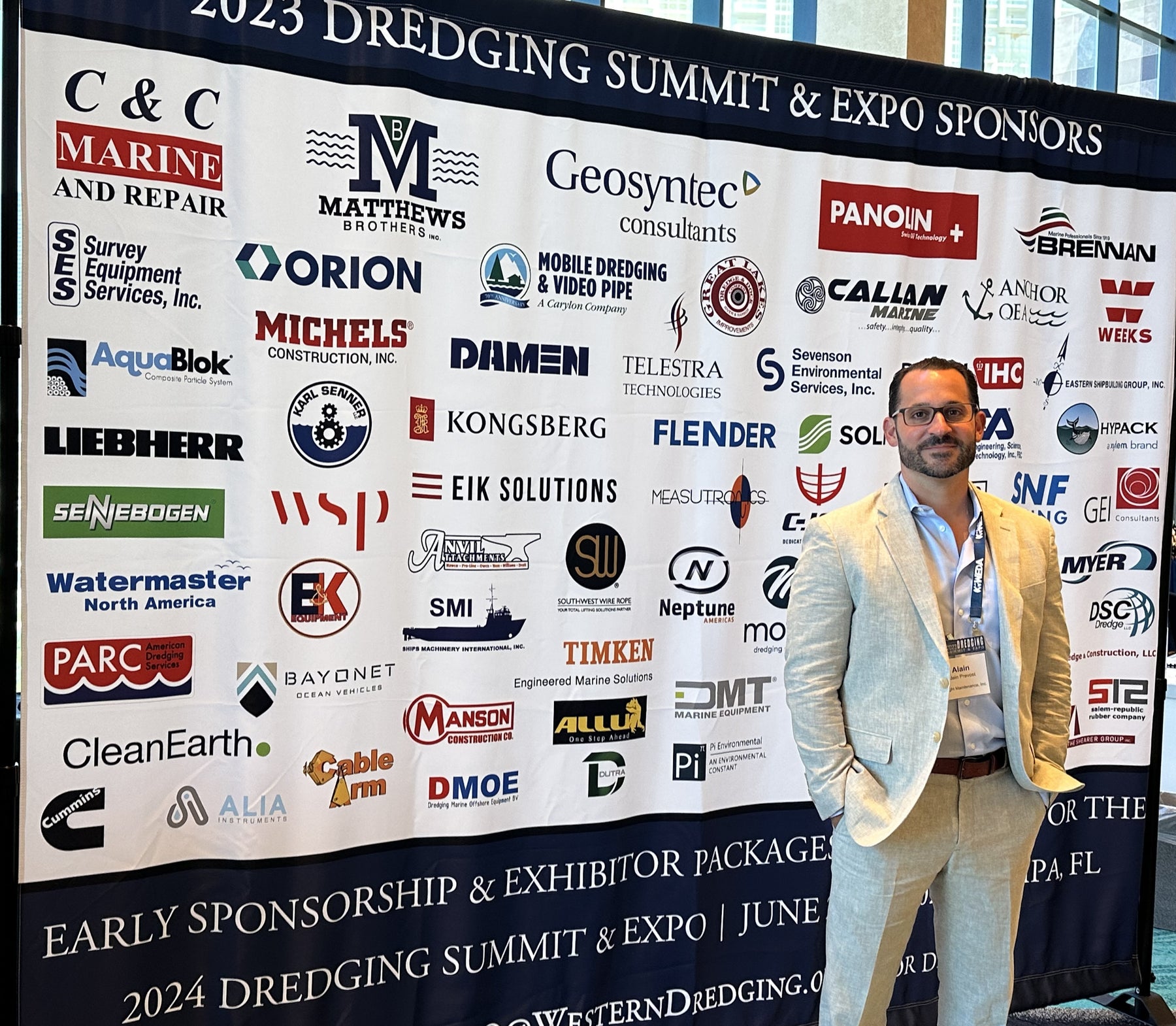 Dredging Summit WEDA 2023 Banner